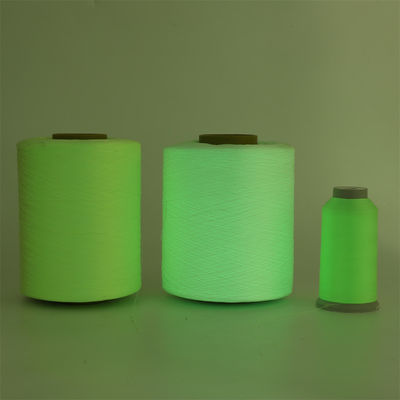 OEM 450D Glow Dark Yarn Zima Glow Yarn 8 godzin Glow Time