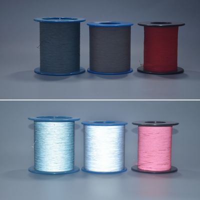 0.3MM Naturalne szare Kolor Wysoki Światło Odblaskowy Pas Odblaskowy Przędza Odblaskowa