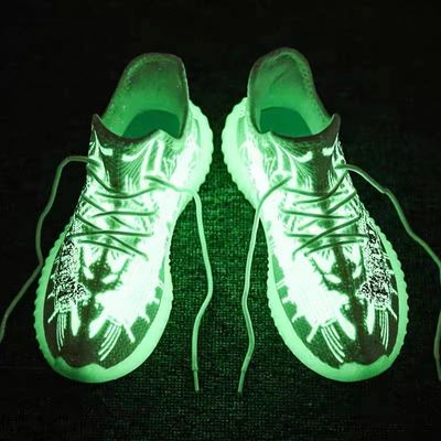 Buty Glow Dark Yarn Polyester FDY Fluorescencyjna Przędza Płukania