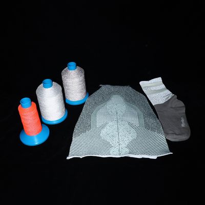 0.20mm odblaskowa hafta poliester dostosować kolor