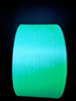 Buty Glow Dark Yarn Polyester FDY Fluorescencyjna Przędza Płukania