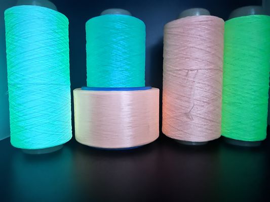 Polityester Glowing Diy Glow Yarn FDY Fluorescencyjne buty do dziania