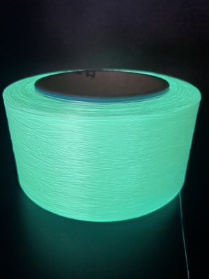 Poliaester Fluorescencyjna dziana przędzy Białe buty Glowing górne