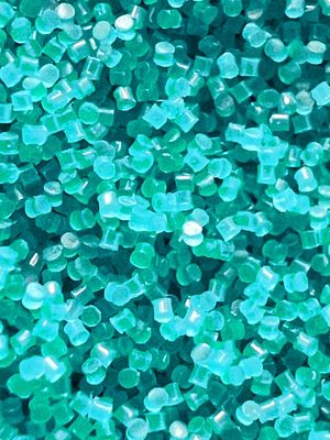 0.20MM Przejrzysty biały plastikowy materiał ścierający, oczyszczający z wytrysku, okrągły piasek nylonowy