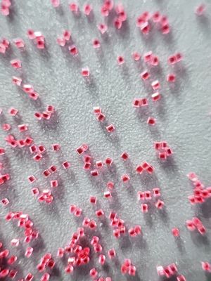 Czerwony Nylon Plastic Blasting Media 0,3*0,3 mm Bead Blast Plastic