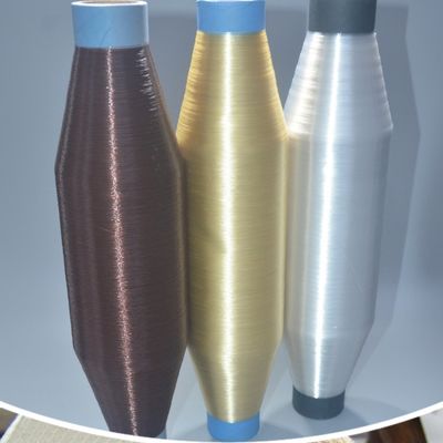 220D 0,15 mm Polyester Wzornictwo Przędza Kolor brązowy Monofilament
