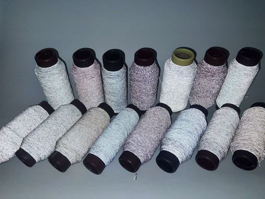 Włókna ochronne o odblaskowej przędzy podwójnej