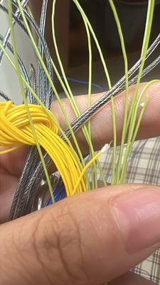 Przędza powlekana poliestrem, przędza PVC Stirling, nić do szycia, woskowa nić