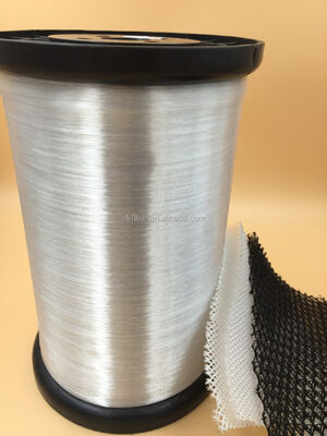 Gorąca sprzedaż Fabryka wykonana 0,18MM 0,23MM 0,25MM 0,30MM PET Monofilament przędza do materaca 3D z plecionym rękawem