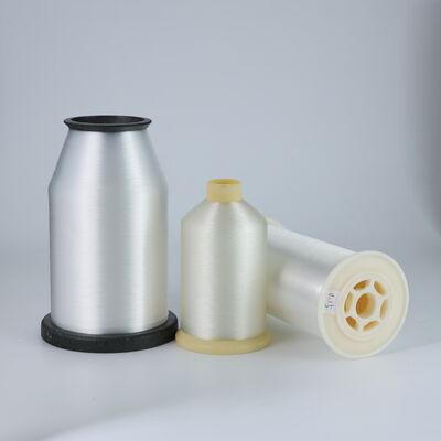 Przędza monofilamentowa PET Chiny PET Poliester Jasny 100% Poliester Monofilament Włókno Fabrycznie Wykonane 0,11mm Monofilament do Haftu